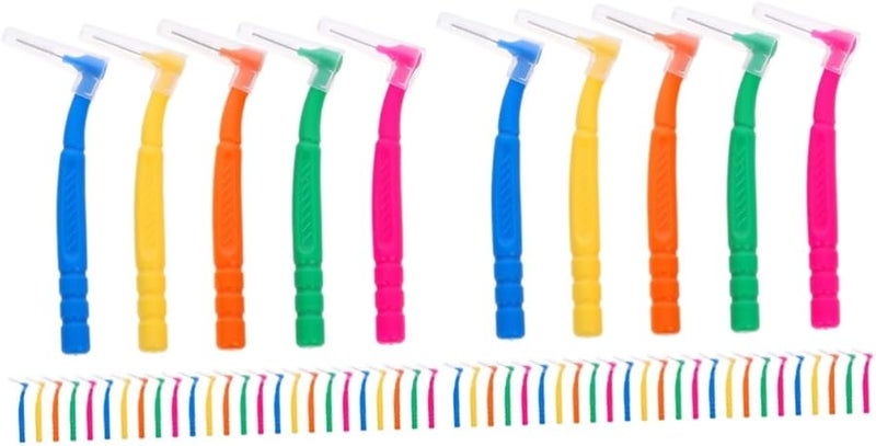 Beaupretty 60 Pcs Interdental Brush Set Of 2 For Braces And Flossing - Image 1
